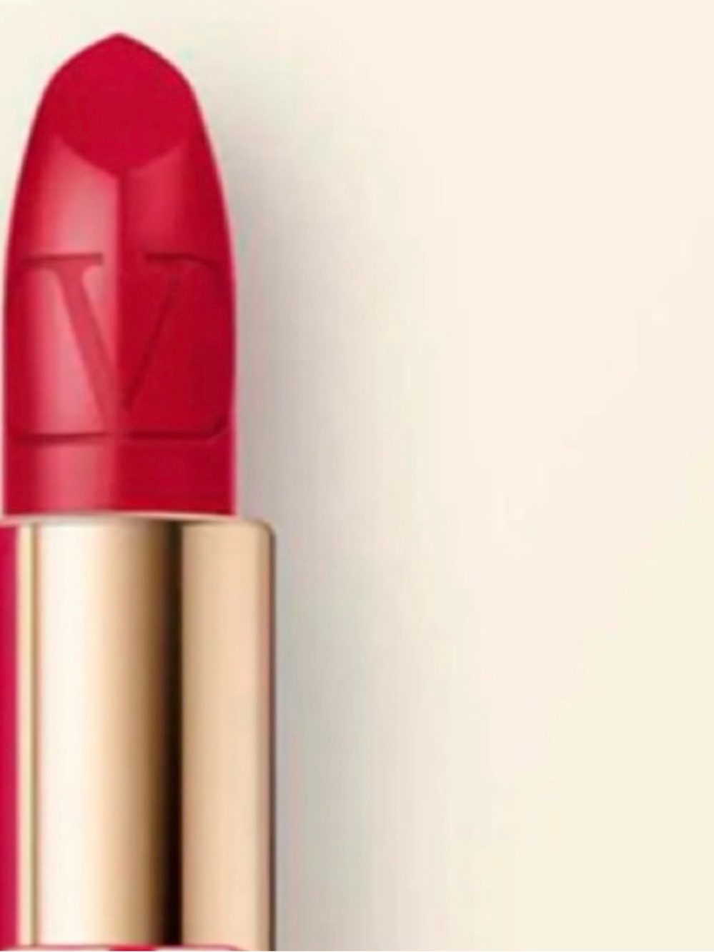 Valentino Rosso Striking Matte Lip Color Lipstick - 219A Star Studded Full Size - Picture 3 of 5